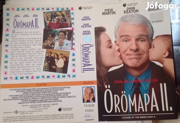Örömapa 2. - vígjáték vhs - nagytok
