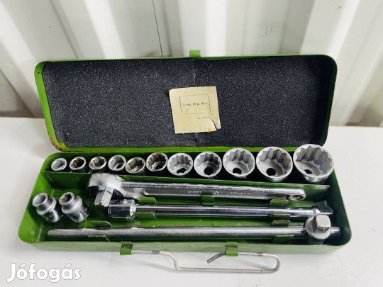 Orosz Crova készlet cccp békebeli Újszerű dugókulcs 1/2 coll