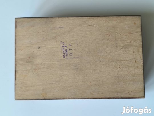 Orosz díszített fa doboz