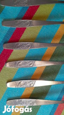 Orosz evőeszköz 6 db villa