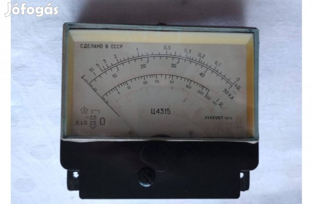 Orosz kéziműszer alapműszere ,C4315