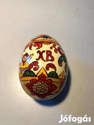Orosz kézzel festett fa tojás eladó