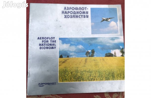 Orosz nyelvű repülős kiadvány 1000 Ft