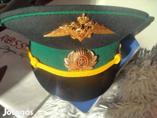 Orosz tiszti tányérsapka. Méret 60
