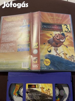 Oroszlánkirály 3 mese vhs 