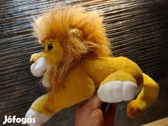 Oroszlánkirály Eredeti plüss Simba 1993-as elektromos nagy hangú kézi