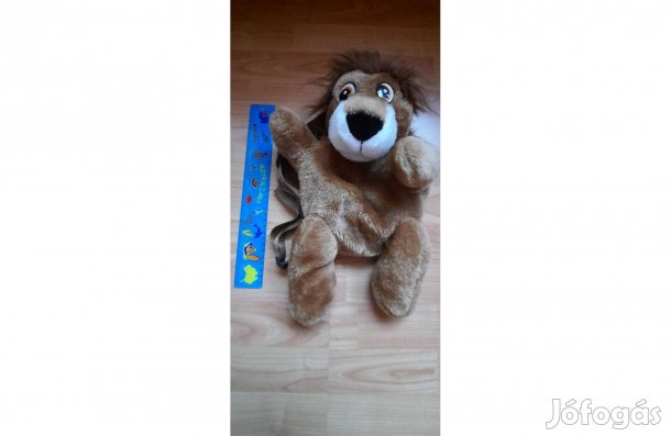 Oroszlános plüss játék hátizsák