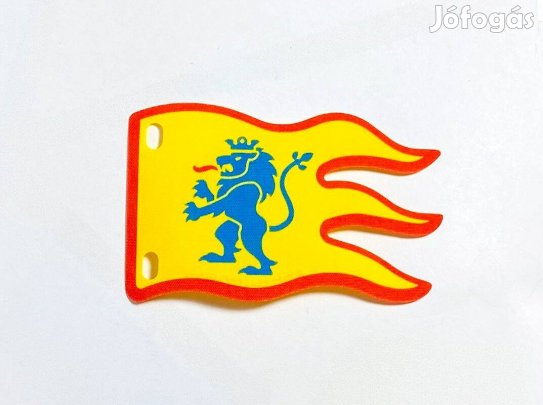 Oroszlános zászló Eredeti LEGO minifigura elem - Castle 10305 - Új