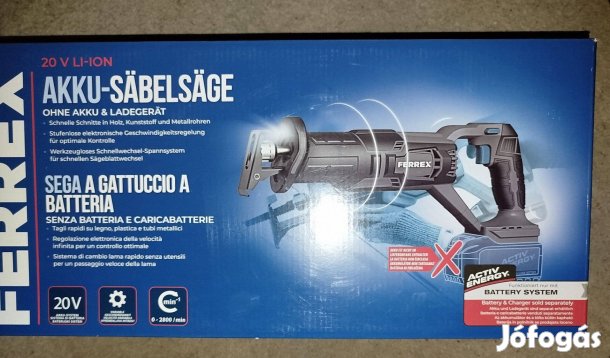 Orrfürész Kardfűrész Ferrex Solo fa műanyag vagy puhafémekhez -