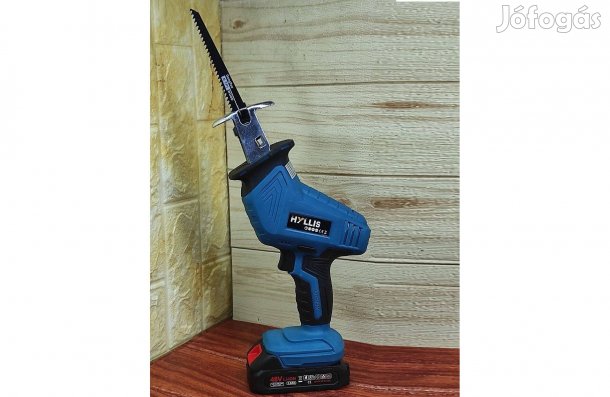 Orrfűrész, Új fémre, fára 2db 21V Li-ion 5S1P akkumulátorral töltővel