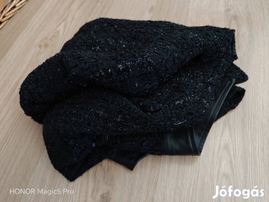 Orsay ezüstös fekete női blézer dzseki M