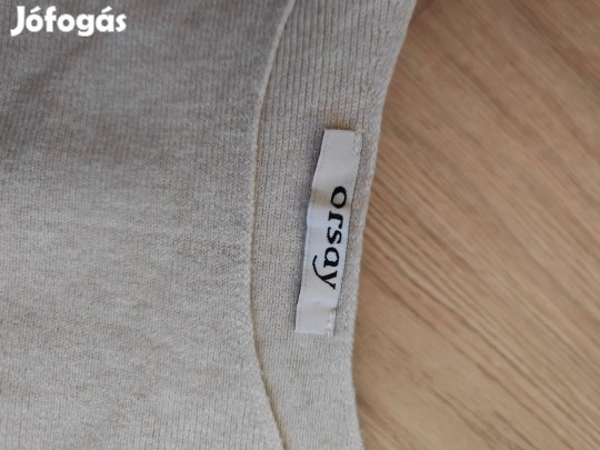 Orsay finomkötött puha női laza pulcsi S-M