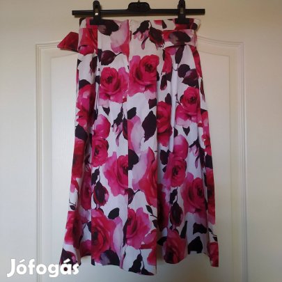 Orsay zsebes, öves virágos csodaszép női szoknya 36