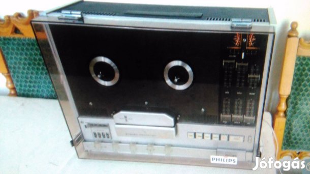 Orsós szalagos magnó Philips N - 4418 - 4 fej/ 3motor /3seb