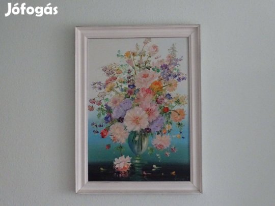 Orsovai Valéria Mákvirágok című festménye