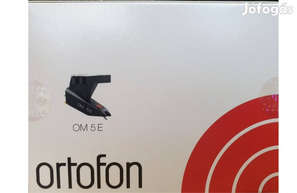 Ortofon OM5E OM 5E Gyári Eredeti lemezjátszó tű hangszedő vinyl Új