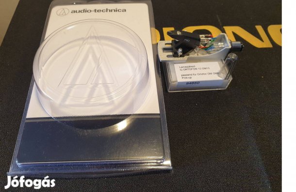 Ortofon OM 10 Audio-technica HS1P komplett hangszedő hibátlan újszerű