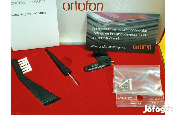 Ortofon OM 5E OM5E díszdobozban hangszedő + kefe + csavarhúzó vinyl Új