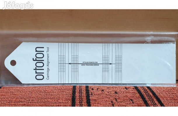 Ortofon lemezjátszó tű hangszedő beállító sablon bakelit vinyl Új
