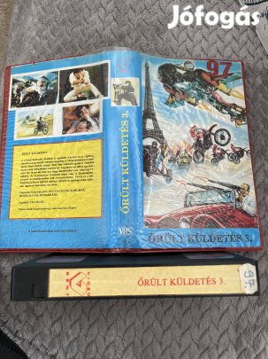 Őrült küldetés 3 vhs nagytok akció