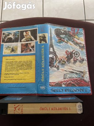 Őrült küldetés 3 vhs nagytok akcio. 