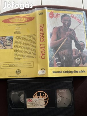 Őrült szafari vhs nagytok mokép vigjaték