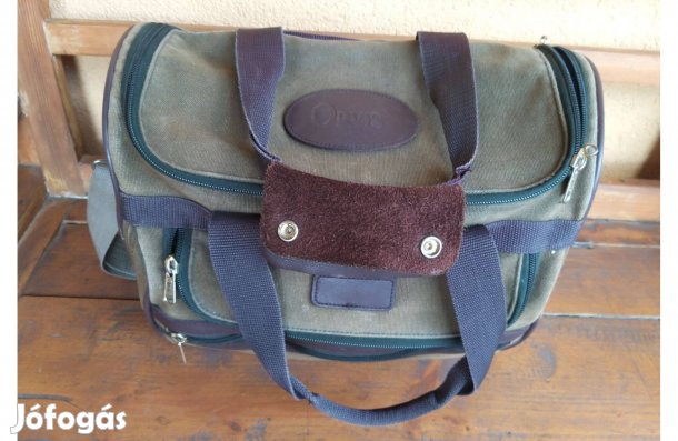 Orvis Battenkill zöld vászontáska ,fotós táska , válltáska