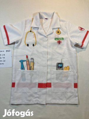 Orvos jelmez, doktor jelmez 6-8 év M168