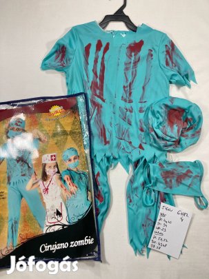 Orvos jelmez, doktor jelmez, halloween jelmez 5-6 év GH82