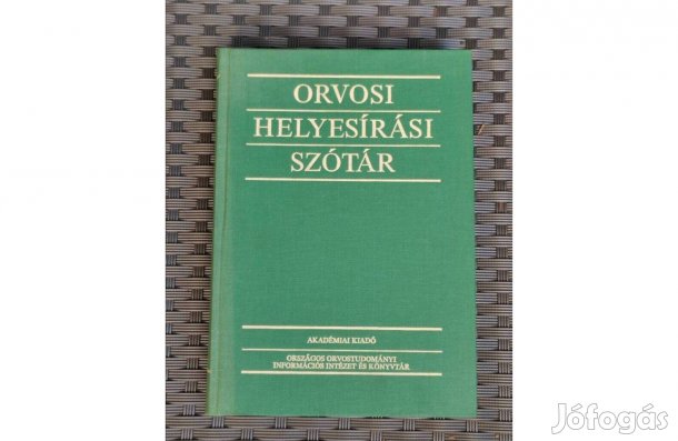 Orvosi helyesírási szótár- Dr. Fábián P., Dr. Magasi P