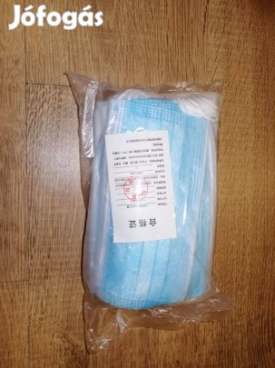 Orvosi/sebészeti szájmaszk covid maszk 50 db-os