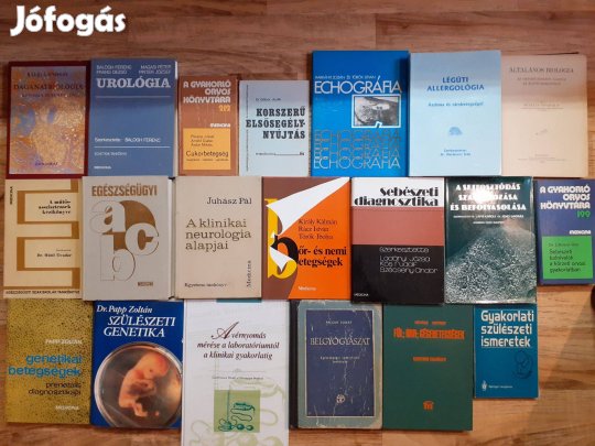 Orvosi szak- és tankönyvek nagy választéka egy könyvcsomagban!