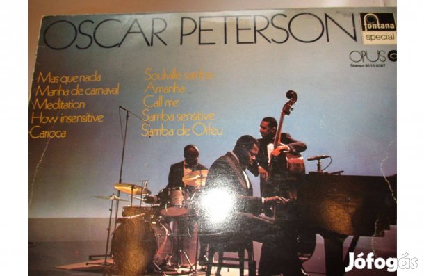 Oscar Peterson bakelit hanglemez eladó