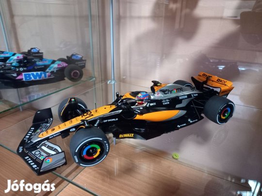 Oscar Piastri 2023 Mclaren 1:18 F1 Forma-1 Brit nagydíj