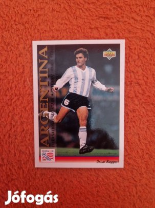 Oscar Ruggeri Upper Deck 1994 World Cup #116 foci kártya