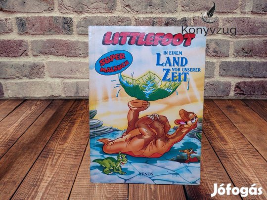 Őslények országa kifestőkönyvek (Printed in Hungary, 1989)