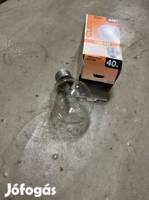 Osram 40W hagyományos izzó E27