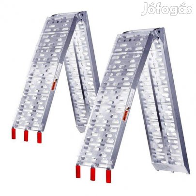 Összecsukható Alu rámpa quad motor felhajtó feljáró fűnyírótraktor