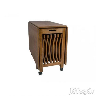 Összecsukható Asztal, 6 db összecsukható székkel