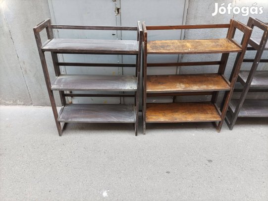 Összecsukható bükkfa polcok többféle könyvespolc szekrény