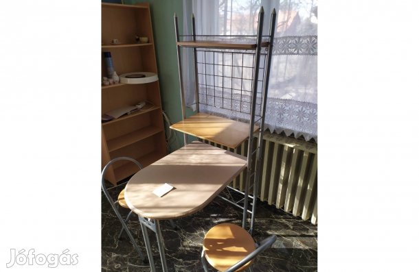 Összecsukható étkező garnitúra, ebédlő bár, étkező fal