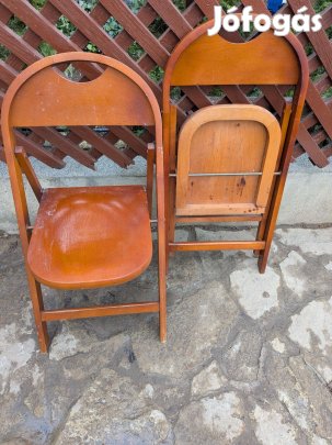 Összecsukható fa szék