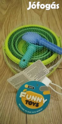 Összecsukható homokozó vödör készlet, új eladó