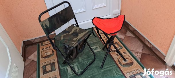 Összecsukható horgászszékeket kínálok eladásra