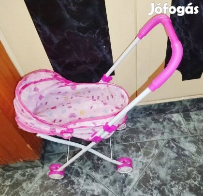 Összecsukható játék babakocsi