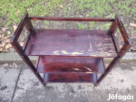 Összecsukható könyvespolc retro