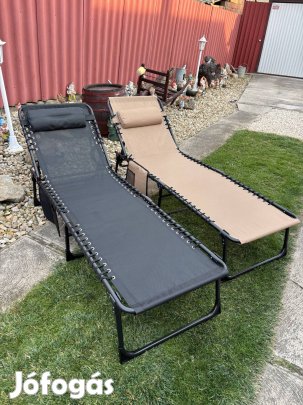 Összecsukható masszív napozóágy 