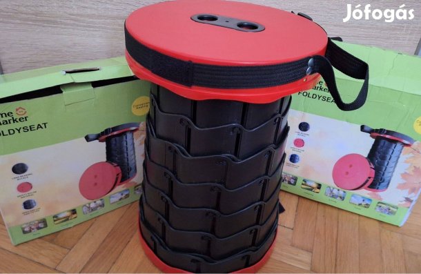 Összecsukható szék, új, dobozában