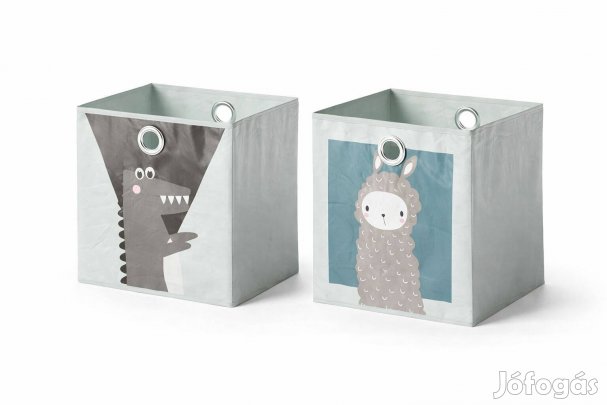 Összecsukható tárolódoboz 30 × 30 × 30 cm,Vicco krokodil-bárány ,Új