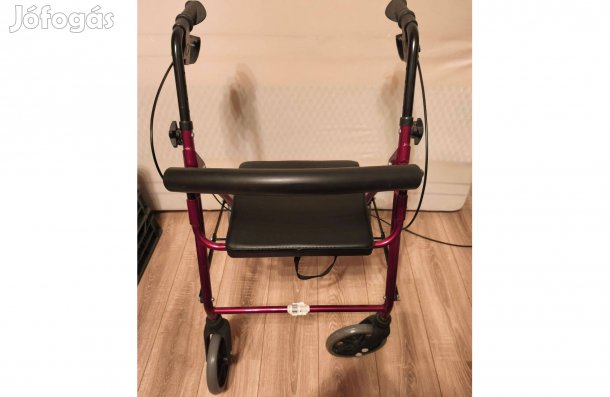 Összecsukható új állapotban lévő rollátor járás segítő